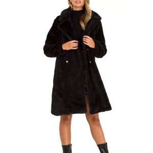Gorgeous Boutique Soft Furry Double Breasted Coat